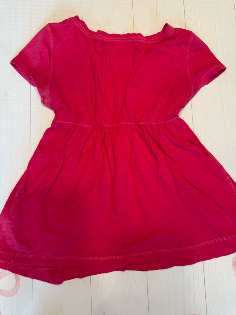 Vintage Hollister Pink Babydoll Tee Size L - Picture 4 of 4
